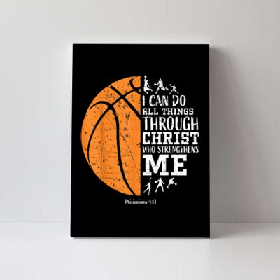 Christian Basketball Gift For Men Boys Kids Religious Gifts Canvas