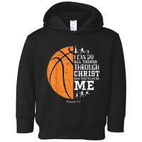 Christian Basketball Gift For Men Boys Kids Religious Gifts Toddler Hoodie