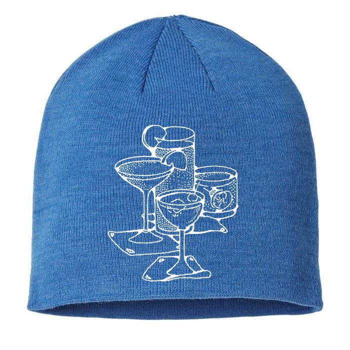 Cocktails Bartender Gift Sustainable Beanie