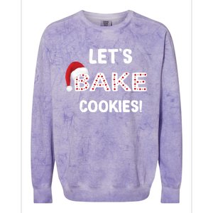 Christmas Baking Gift Cookie Crew Baking Gift Colorblast Crewneck Sweatshirt