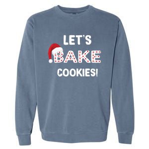 Christmas Baking Gift Cookie Crew Baking Gift Garment-Dyed Sweatshirt