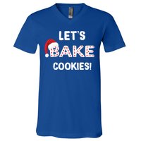 Christmas Baking Gift Cookie Crew Baking Gift V-Neck T-Shirt