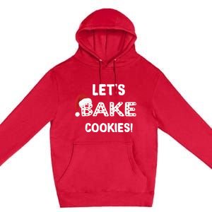 Christmas Baking Gift Cookie Crew Baking Gift Premium Pullover Hoodie