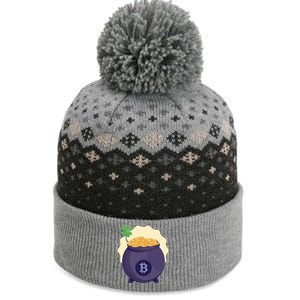 Crypto Bitcoin Gold St Patrick The Baniff Cuffed Pom Beanie