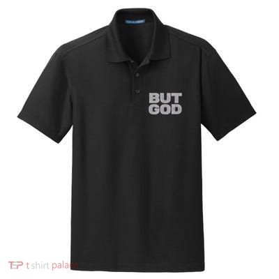 Christian But God Inspirational Bible Jesus Saves Meaningful Gift Dry Zone Grid Polo