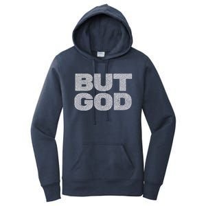 Christian But God Inspirational Bible Jesus Saves Meaningful Gift Women's Pullover Hoodie