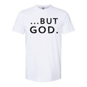 Christian But God Inspirational Gift John 3:16 Gift Softstyle CVC T-Shirt