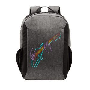 Colorful Bass GuitaristS Hands Rock And Roll Guitar Player Vector Backpack