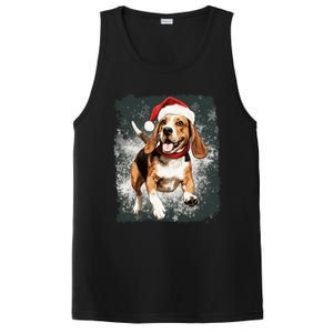 Christmas Beagle Gift PosiCharge Competitor Tank