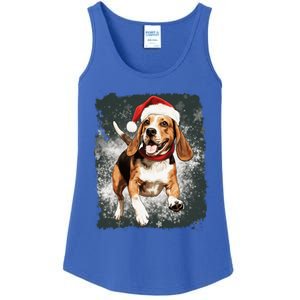 Christmas Beagle Gift Ladies Essential Tank