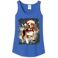 Christmas Beagle Gift Ladies Essential Tank