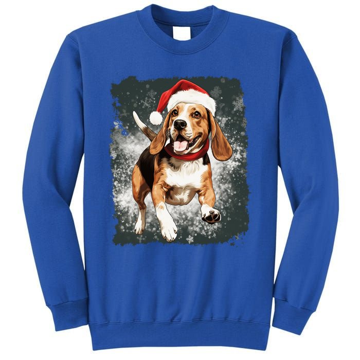 Christmas Beagle Gift Tall Sweatshirt