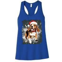 Christmas Beagle Gift Women's Racerback Tank