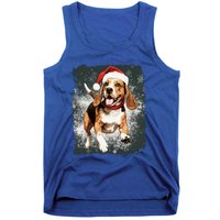 Christmas Beagle Gift Tank Top