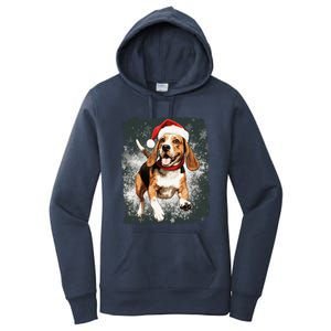 Christmas Beagle Gift Women's Pullover Hoodie