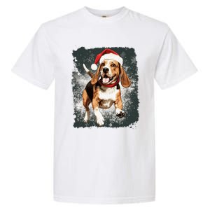 Christmas Beagle Gift Garment-Dyed Heavyweight T-Shirt