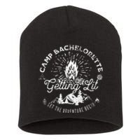 Camp Bachelorette Getting Lit Bride Party Matching Short Acrylic Beanie