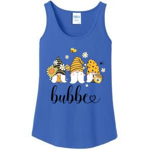 Cute Bubbe Gnomes With Bees And Sunflower Country Style Meaningful Gift Ladies Essential Tank