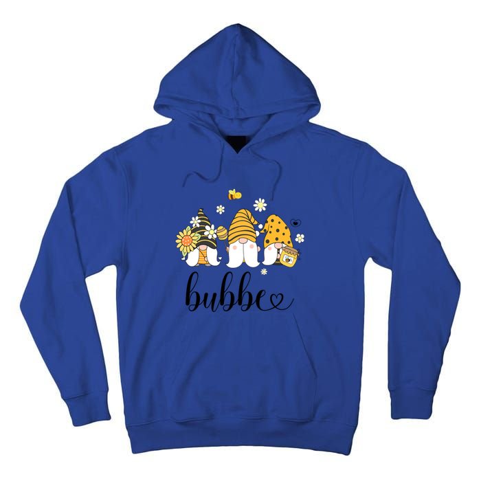 Cute Bubbe Gnomes With Bees And Sunflower Country Style Meaningful Gift Tall Hoodie