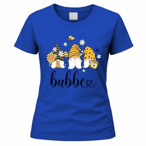 Cute Bubbe Gnomes With Bees And Sunflower Country Style Meaningful Gift Women's T-Shirt