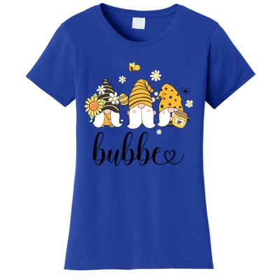 Cute Bubbe Gnomes With Bees And Sunflower Country Style Meaningful Gift Women's T-Shirt