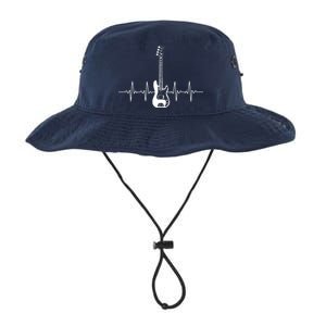 Cool Bass Guitar Heartbeat Design For Bass Player Men Women Legacy Cool Fit Booney Bucket Hat