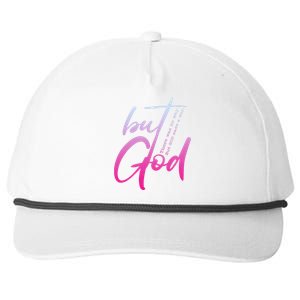 Christian But God Inspirational Gift John 316 Snapback Five-Panel Rope Hat