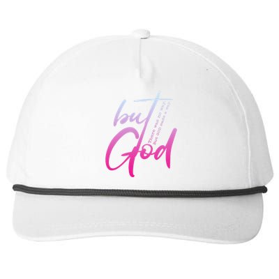 Christian But God Inspirational Gift John 316 Snapback Five-Panel Rope Hat