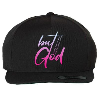 Christian But God Inspirational Gift John 316 Wool Snapback Cap