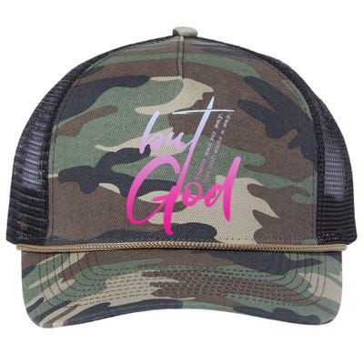 Christian But God Inspirational Gift John 316 Retro Rope Trucker Hat Cap