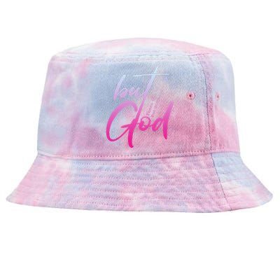 Christian But God Inspirational Gift John 316 Tie-Dyed Bucket Hat