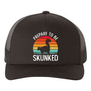 Cribbage Board Game Lover Prepare To Be Skunked Yupoong Adult 5-Panel Trucker Hat