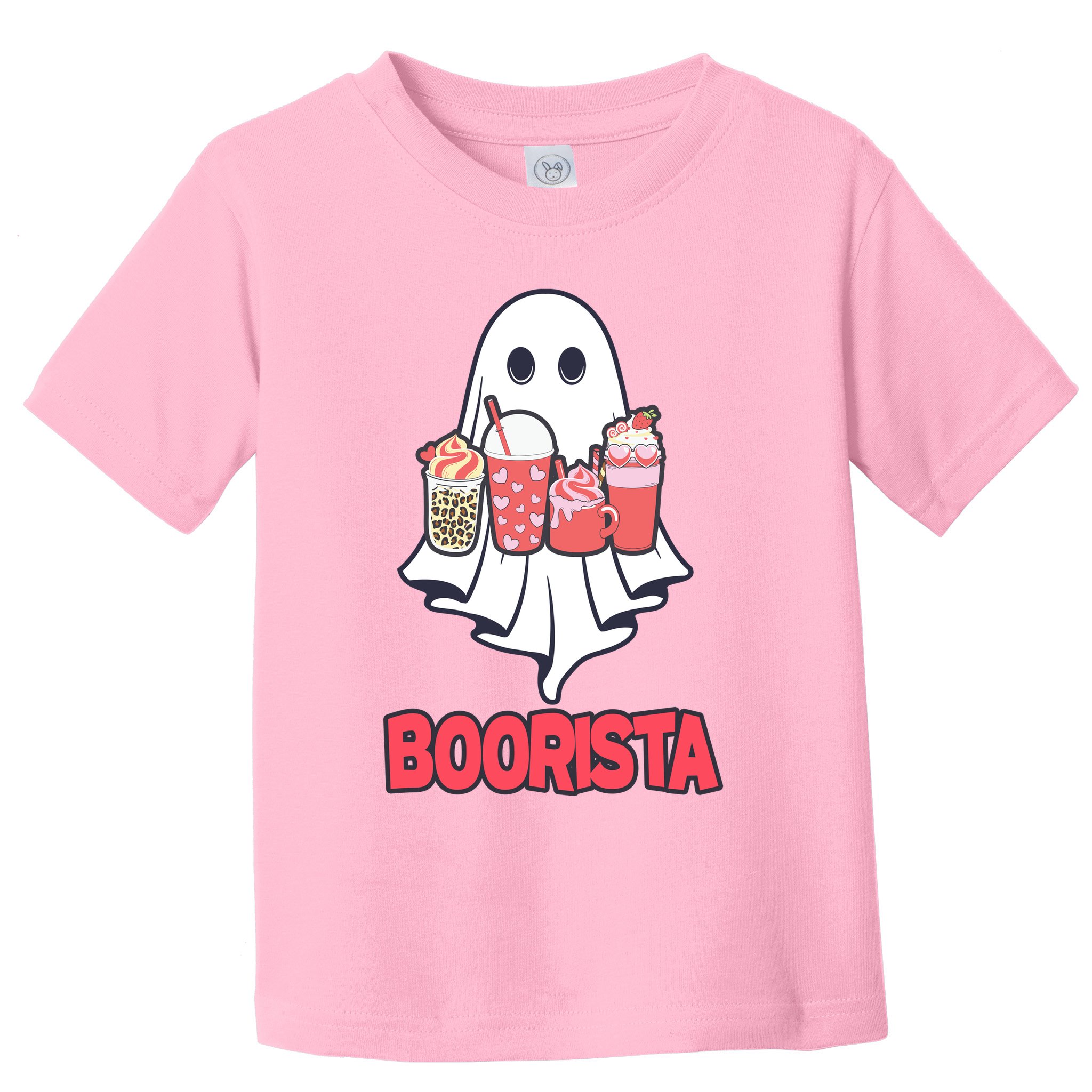 Coffee Boorista Ghost Halloween Barista Toddler T-Shirt