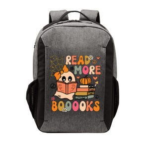 Cute Booooks Ghost Read More Books Funny Teacher Halloween Vector Backpack