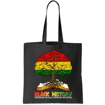 Celebrate Black History Honoring The Past Inspiring The Future Tree Root Book Bag