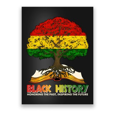 Celebrate Black History Honoring The Past Inspiring The Future Tree Root Book Poster