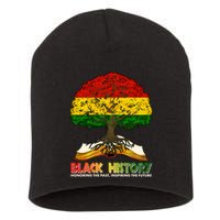 Celebrate Black History Honoring The Past Inspiring The Future Tree Root Book Short Acrylic Beanie