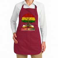 Celebrate Black History Honoring The Past Inspiring The Future Tree Root Book Apron