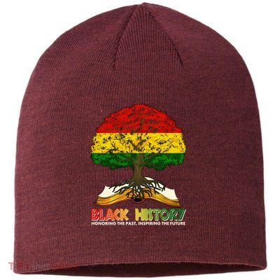 Celebrate Black History Honoring The Past Inspiring The Future Tree Root Book Sustainable Beanie