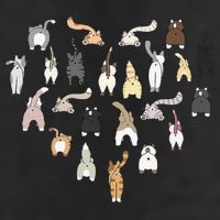 Cat Butt Heart Adult Drive Performance Visor