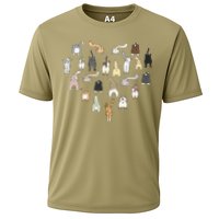Cat Butt Heart Cooling Performance Crew T-Shirt