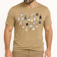 Cat Butt Heart Cooling Performance Crew T-Shirt