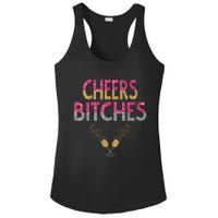 Cheers Bitches Happy New Years Eve Gift For Women Ladies PosiCharge Competitor Racerback Tank