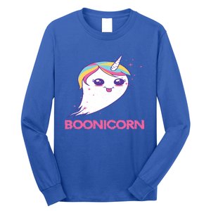 Cute Boonicorn Halloween Costume Ghost Unicorn Great Gift Long Sleeve Shirt