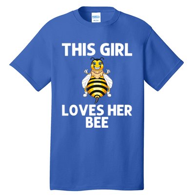 Cute Bee Honey Bee Keeper Beekeeping Save Bees Gift Tall T-Shirt