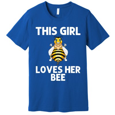 Cute Bee Honey Bee Keeper Beekeeping Save Bees Gift Premium T-Shirt