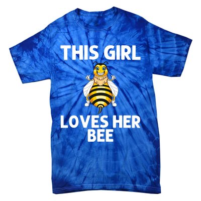 Cute Bee Honey Bee Keeper Beekeeping Save Bees Gift Tie-Dye T-Shirt