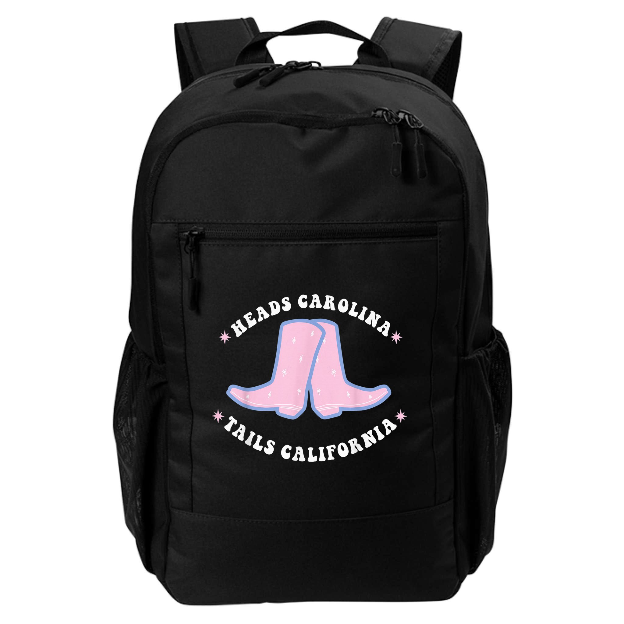 Cowgirl Boots Heads Carolina Tail California Western Country Backpack