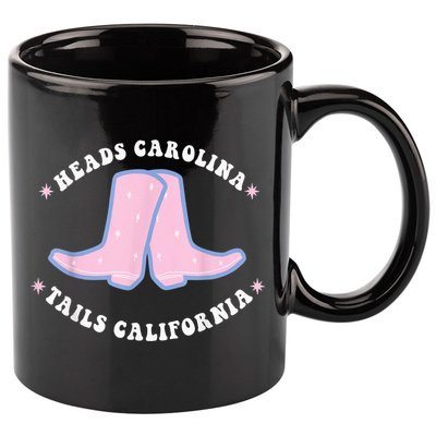 Cowgirl Boots Heads Carolina Tail California Western Country 11oz C Handle Ceramic Mug