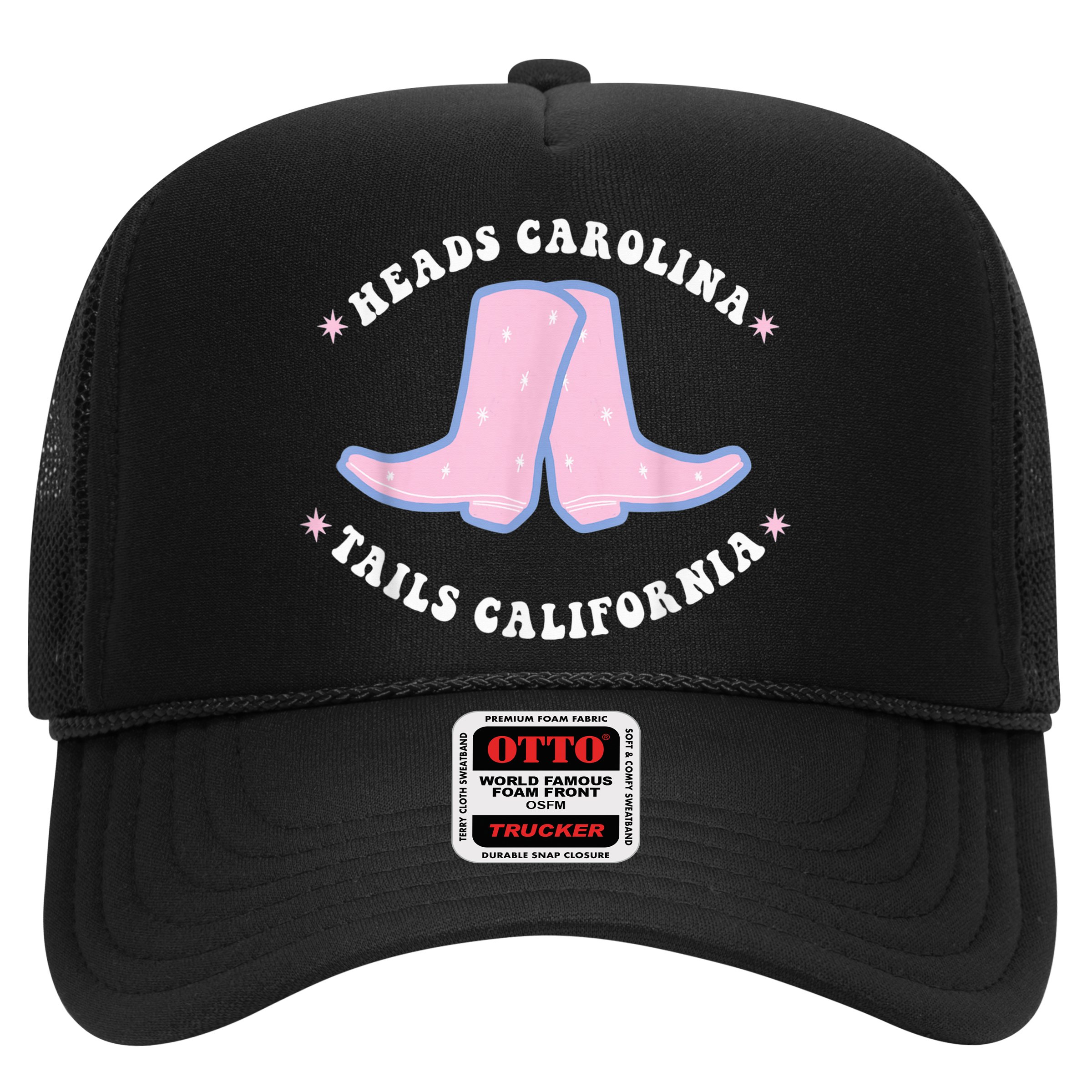 Cowgirl Boots Heads Carolina Tail California Western Country Hat